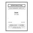DUAL CV1450 Service Manual