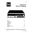 DUAL CT19 Service Manual