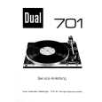DUAL 701 Service Manual